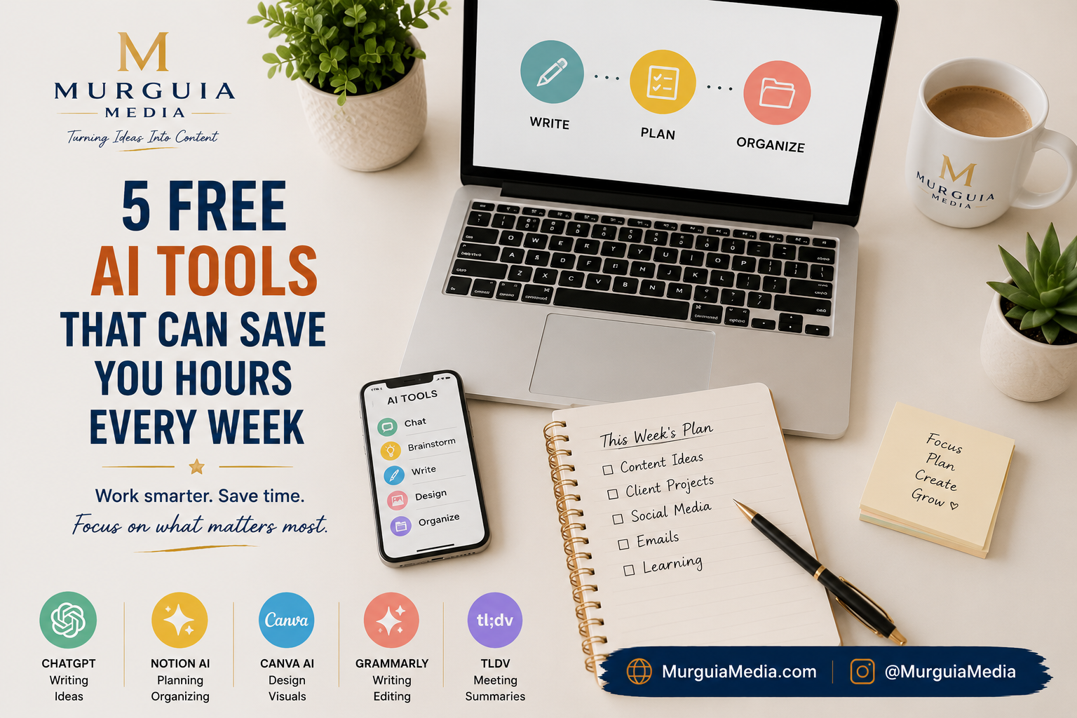 5 Free Tools Every Beginner Creator Should Know