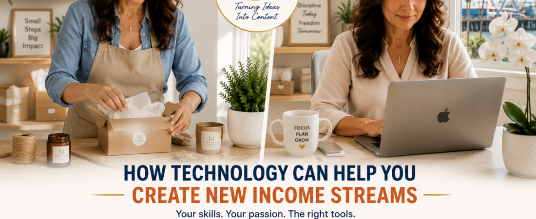 How Technology Can Help You Create New Income Streams