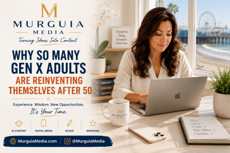 Why So Many Gen X Adults Are Reinventing Themselves After 50